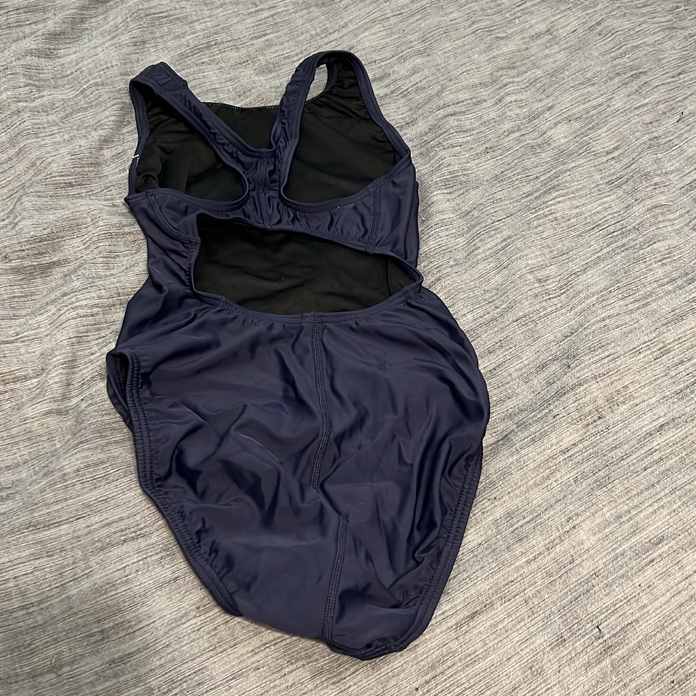 TYR Deep Blue Athletic Swimsuit - Picture 4 of 4